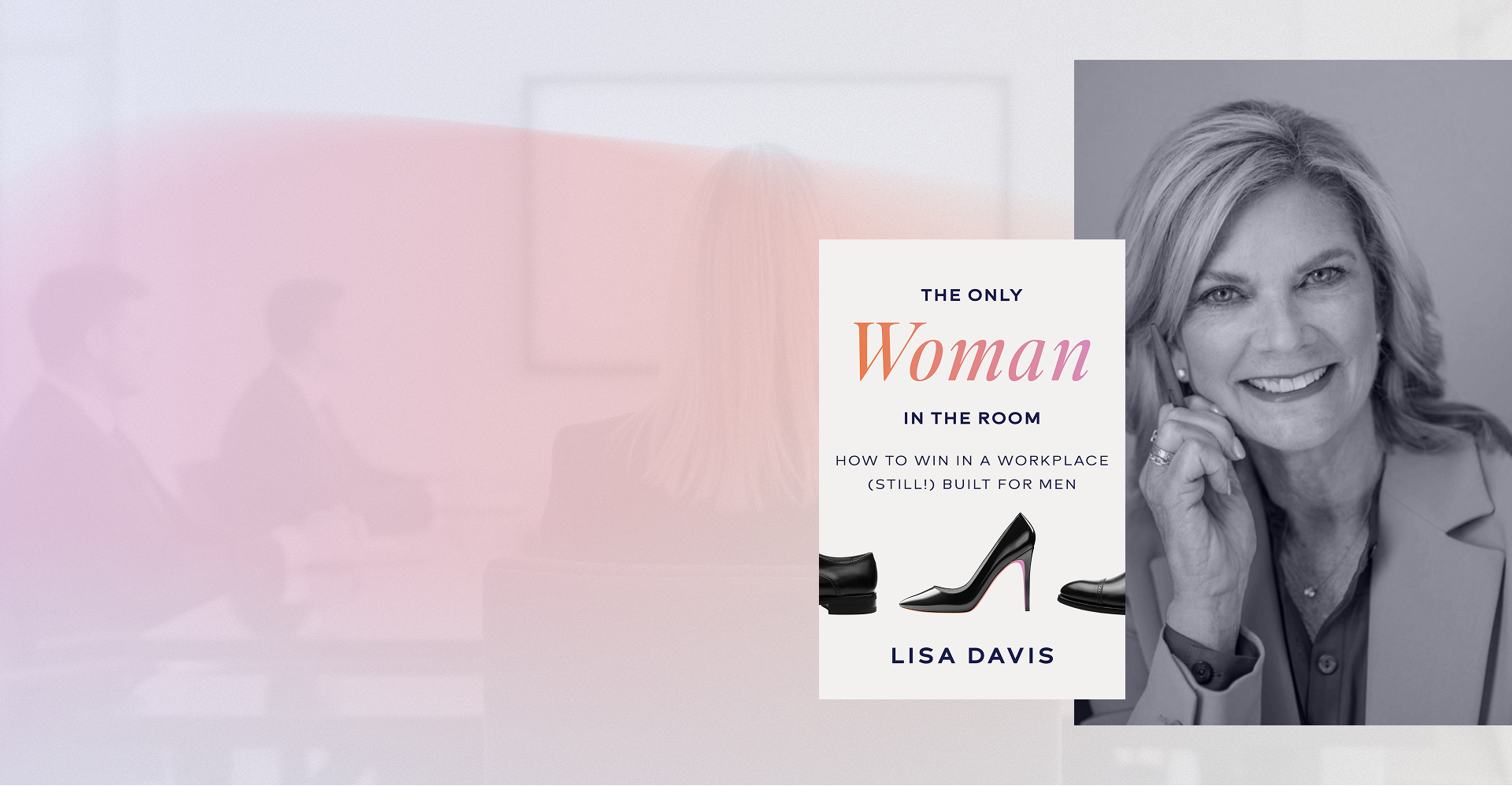 Book cover for The Only Woman in the Room by Lisa Davis